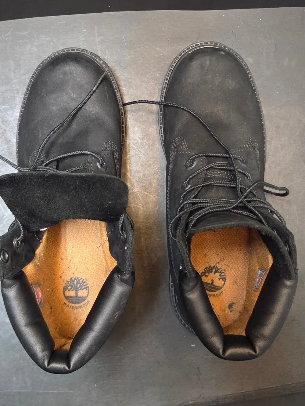 Timberland Mens 7 Black Nubuck Primalot 200g Insulated 6
